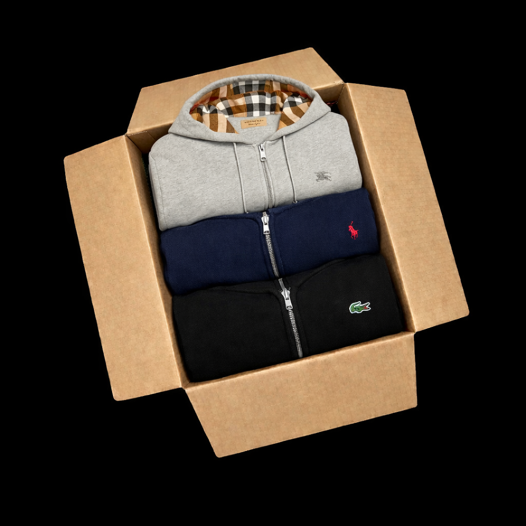 ZIP-UP HOODIE BOX