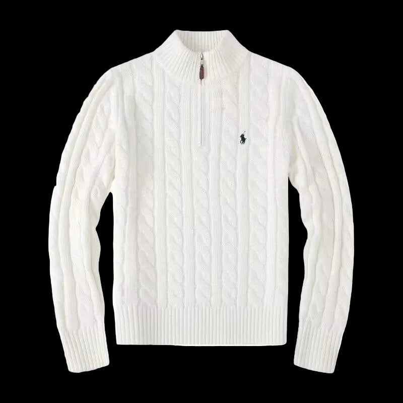 RL QUARTER ZIPPER