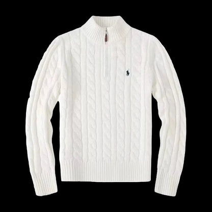 RL QUARTER ZIPPER
