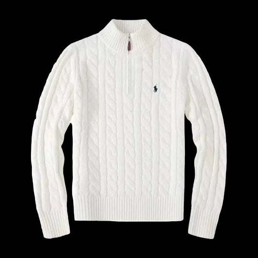 RL QUARTER ZIPPER