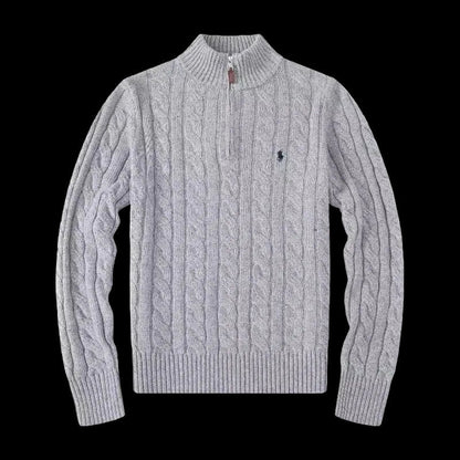 RL QUARTER ZIPPER