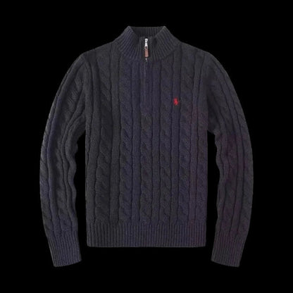 RL QUARTER ZIPPER